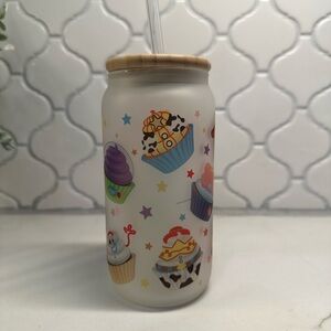 Toy story 16oz glass cup
